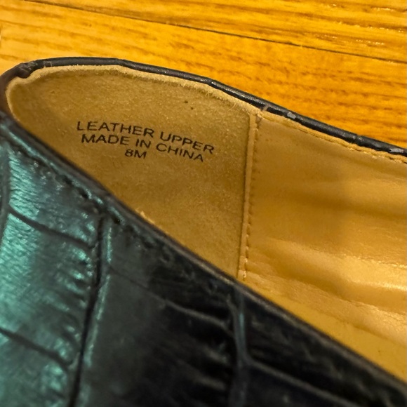 Talbots Navy Stella Knot Flats EUC Sz 8 - Picture 6 of 6